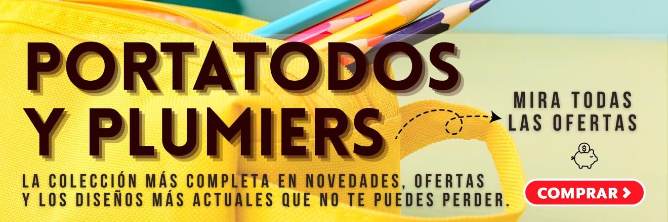 OFERTA Y NOVEDADES PORTATODOS Y PLUMIERS