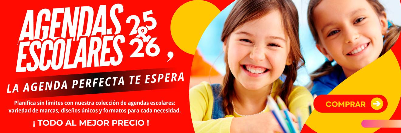 AGENDAS ESCOLARES 25-26, NOVEDADES Y OFERTAS 