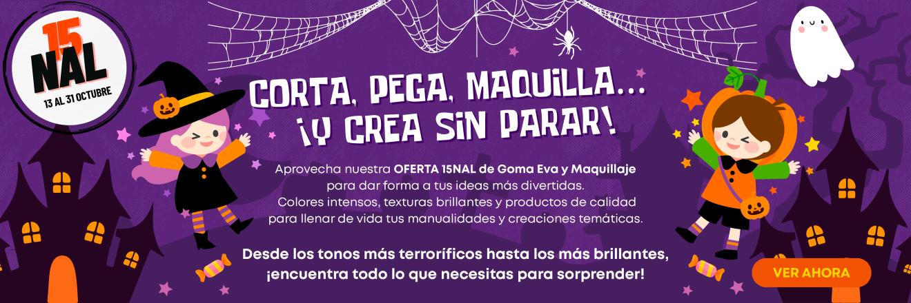 OFERTA 15NAL una completa colección de goma eva y maquillaje para dar vida a tus proyectos