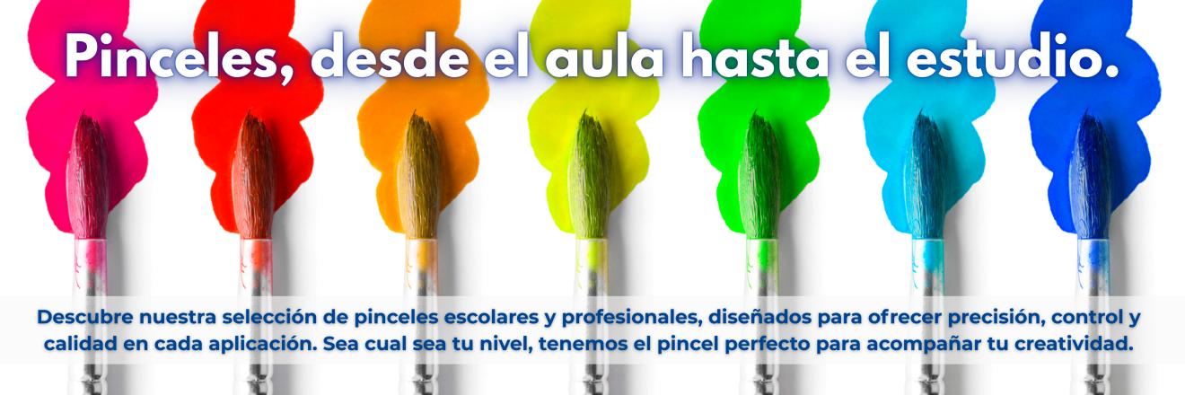 Pinceles Escolares y Profesionales