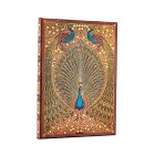 CUADERNO PAPERBLANKS MIDI TAPA DURA LOS PAVOS REALES DE HAFIZ CON GOMA 120G 144H LISO