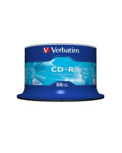 CD-R (#) VERBATIM 52X 700MB/80MIN TARRINA 50UD