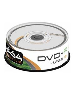 DVD-R (#) OMEGA 16X 4.7GB TARRINA 25UD
