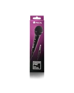 MICROFONO KARAOKE NGS SINGER NEGRO