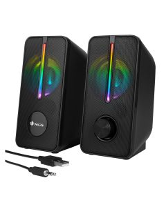 ALTAVOCES GAMING NGS USB GSX-150 2.0 LUCES LED