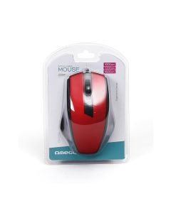 RATON OPTICO OMEGA OM08 USB 1200DPI ROJO