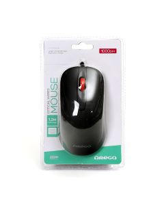 RATON OPTICO OMEGA OM0520 XL USB 1000DPI NEGRO