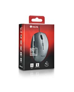 RATON ERGONOMICO NGS MOTH USB TYPE C GRIS