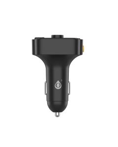 TRANSMISOR FM ONE+ PARA COCHE NT7009 BLUETOOTH 5.0 MANOS LIBRES 2 USB + 1 DP MAX. 20W