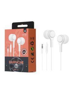 AURICULAR MICRO ONE+ LENOY C5146 JACK 3,5MM BLANCO