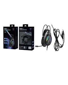 AURICULAR DIADEMA MTK GAMING TC3239 CON MICROFONO PC/PSP/XBOX LUCES RGB NEGRO