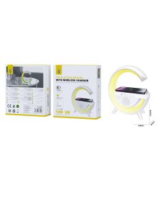 ALTAVOZ BLUETOOTH ONE+ NF4099 5W LUCES LED-FM-MCRO SD BLANCO