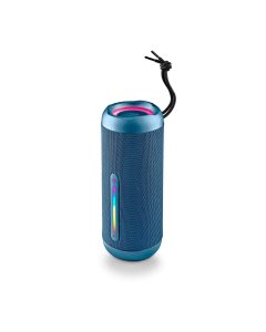 ALTAVOZ BLUETOOTH NGS ROLLER FURIA 2 30W LED RGB IMPERMEALBE IPX7 AZUL
