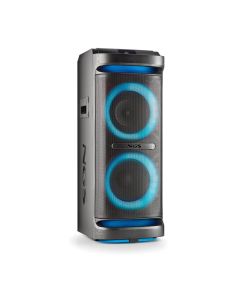 ALTAVOZ BLUETOOTH NGS WILD SPACE 2 2000W LED RGB DOBLE WOOFER USB/BT(TWS)/AUX IN NEGRO