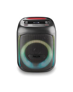 ALTAVOZ BLUETOOTH NGS WILD SWAG GO 80W LED RGB 7,4V/3,6A BAT/USB/AUX IN/TF NEGRO