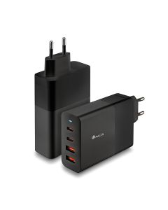 CARGADOR PARED NGS 100W 4 PUERTOS 2 USB-C + 2 USB-A LAPTOPS/TABLETS/PHONES