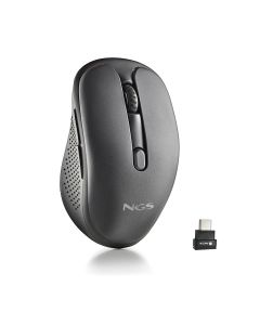 RATON INALAMBRICO NGS EVO MIX LASER MULTIMODO NEGRO