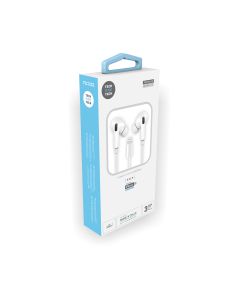 AURICULAR TECHONETECH EARTECH HOP LIGHTNING BLANCO