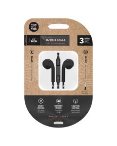 AURICULAR TECHONETECH EARTECH JACK 3,5MM NEGRO