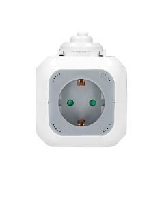 ALARGADERA ORNO SCHUKO 4 TOMAS + 2 USB 1,4M