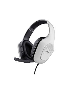 AURICULAR DIADEMA TRUST GAMING ZIROX GXT 415PS CON MICROFONO NEGRO/BLANCO