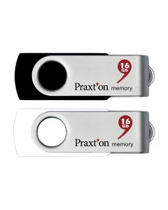 MEMORIA (#) USB 2.0 PRAXTON GIRATORIA 16GB