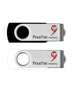 MEMORIA (#) USB 2.0 PRAXTON GIRATORIA 128GB