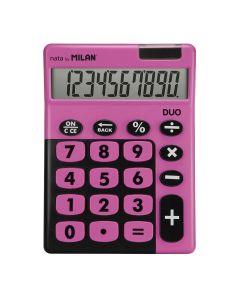 CALCULADORA MILAN 10 DIGITOS TOUCH DUO ROSA