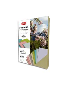 PORTADA POLIPROPILENO DHP OPACA NATURE 0,45MM A4 ARCILLA PAQUETE 100UD