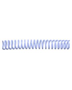 ESPIRAL PLASTICO DHP 5:1 10MM PASTEL AZUL IRIS MINIPACK 25UD