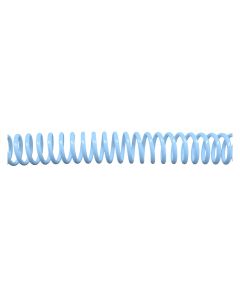 ESPIRAL PLASTICO DHP 5:1 10MM PASTEL AZUL MINIPACK 25UD