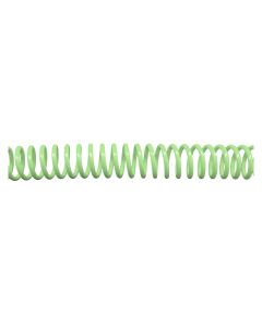 ESPIRAL PLASTICO DHP 5:1 10MM PASTEL MANZANA MINIPACK 25UD