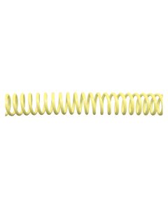 ESPIRAL PLASTICO DHP 5:1 10MM PASTEL AMARILLO MINIPACK 25UD