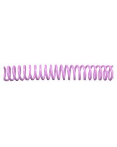 ESPIRAL PLASTICO DHP 5:1 10MM PASTEL PURPURA MINIPACK 25UD