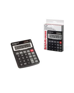 CALCULADORA ERICH KRAUSE MESA 12 DIGITOS CLASSIC DC-312N NEGRA