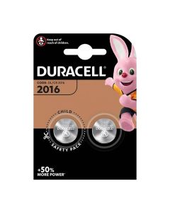 PILAS BOTON DURACELL LITIO CR2016 3V BLISTER 2UD