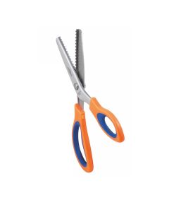 TIJERA DENTADA FAIBO 24CM FIELTRO PICOS BLISTER
