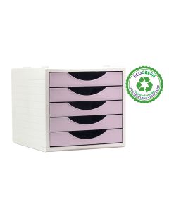 BUCK ARCHIVOTEC 4005 PS 5 CAJONES PASTEL ROSA