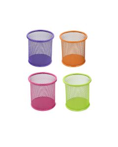 PORTALAPICES PRAXTON REJILLA METALICO REDONDO COLORES SURTIDO
