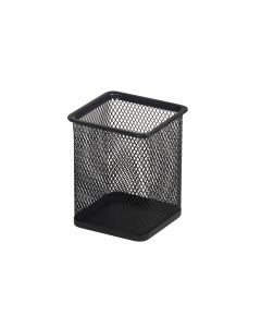 PORTALAPICES PRAXTON REJILLA METALICO CUADRADO NEGRO