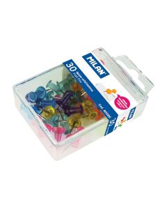 AGUJA SEÑALIZACION MILAN MAPAS COLORES TRANSLUCIDOS BLISTER 30UD