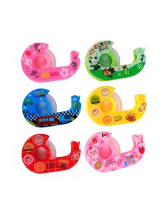 CINTA ADHESIVA ALEX BOG KAWAII CON DISPENSADOR EXPOSITOR 24UD