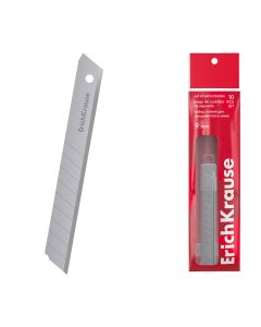 CUCHILLA REPUESTO ERICH KRAUSE CUTTER 9MM BLISTER 10UD