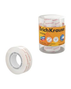 CINTA ADHESIVA ERICH KRAUSE CRYSTAL 18MMX33M TORRE 4UD