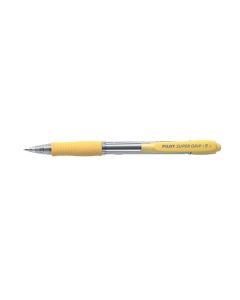 BOLIGRAFO PILOT SUPER GRIP AMARILLO AZUL CAJA 12UD