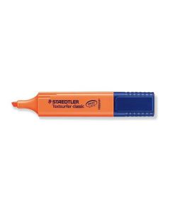 ROTULADOR FLUOR STAEDTLER 364 NARANJA CAJA 10UD