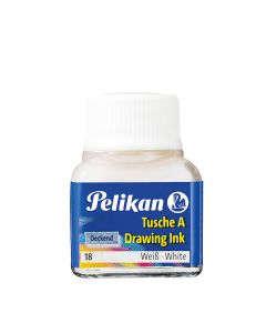 TINTA CHINA PELIKAN 523 10ML BLANCA