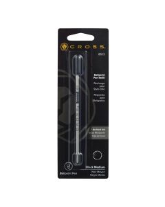 RECAMBIO BOLIGRAFO CROSS PUNTA MEDIA NEGRO BLISTER 1UD