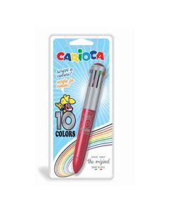 BOLIGRAFO CARIOCA 10 COLORES BLISTER