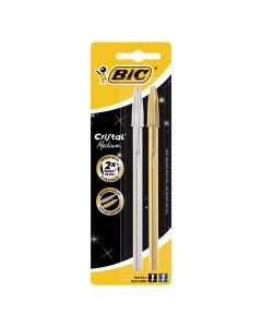 BOLIGRAFO BIC SHINE ORO&PLATA SURTIDO BLISTER 2UD